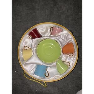 Classic Demi Cup And Saucer Set In Original Container